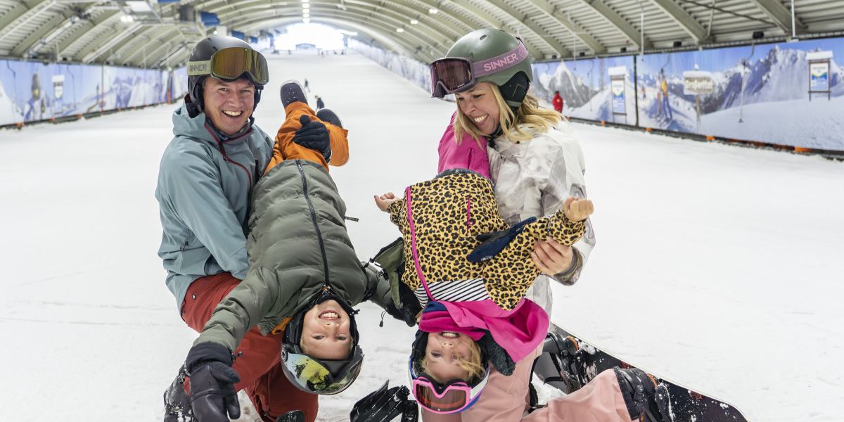 familie piste kinderen