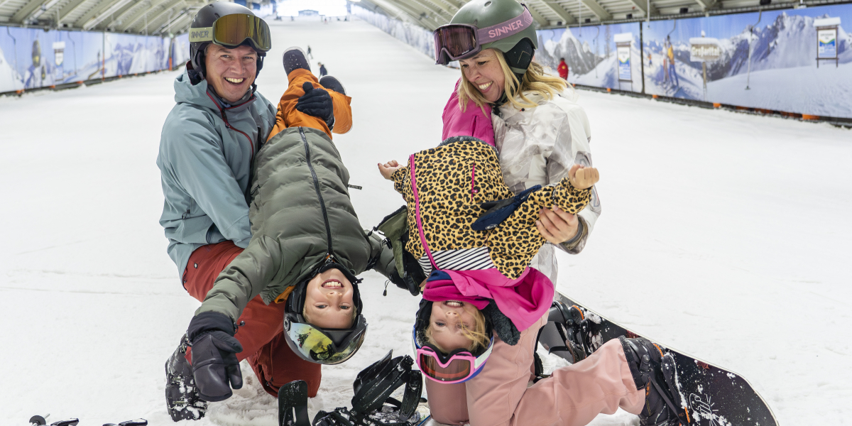 familie piste kinderen